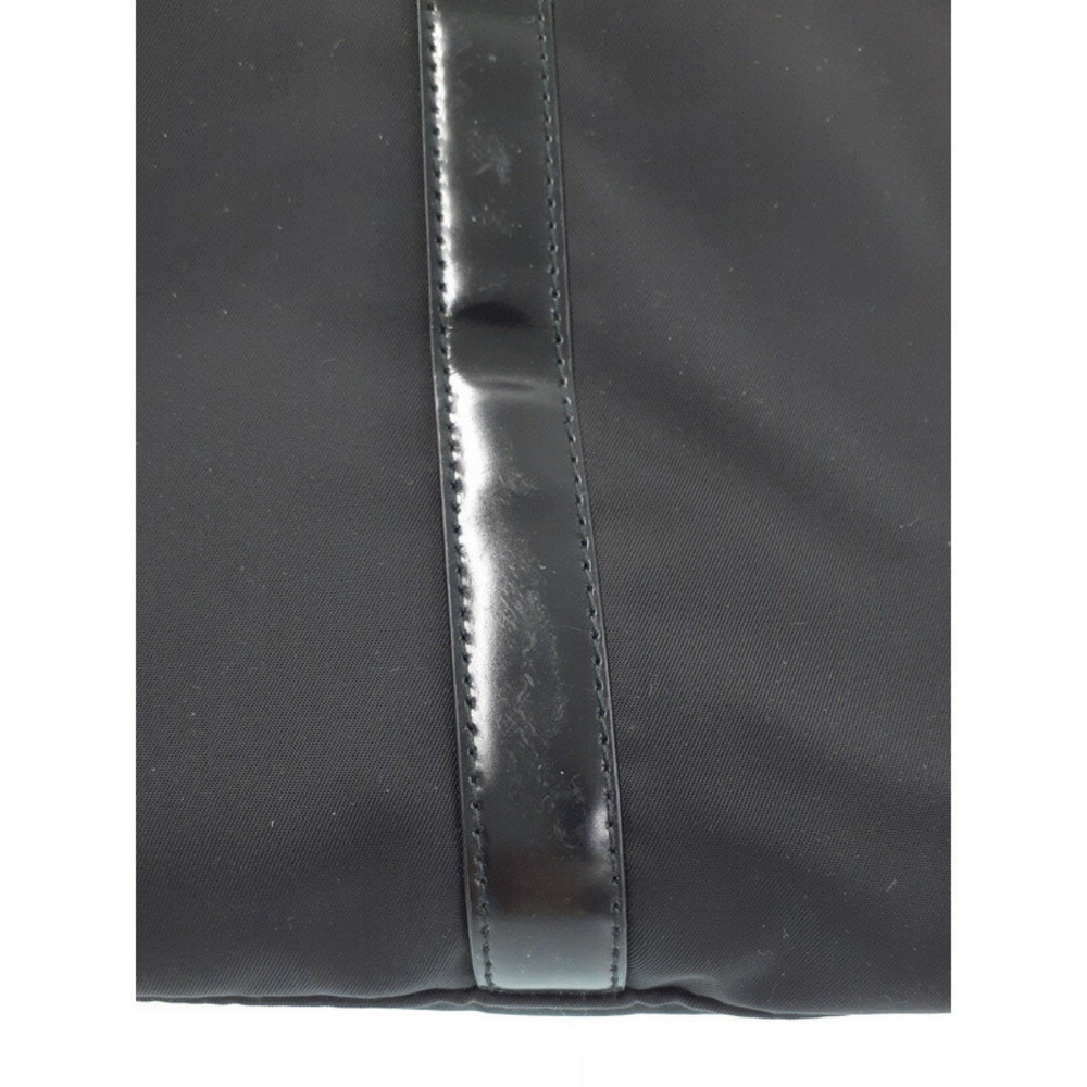 Prada Nylon Leather 2way Shoulder Bag Black - Picture 8 of 9